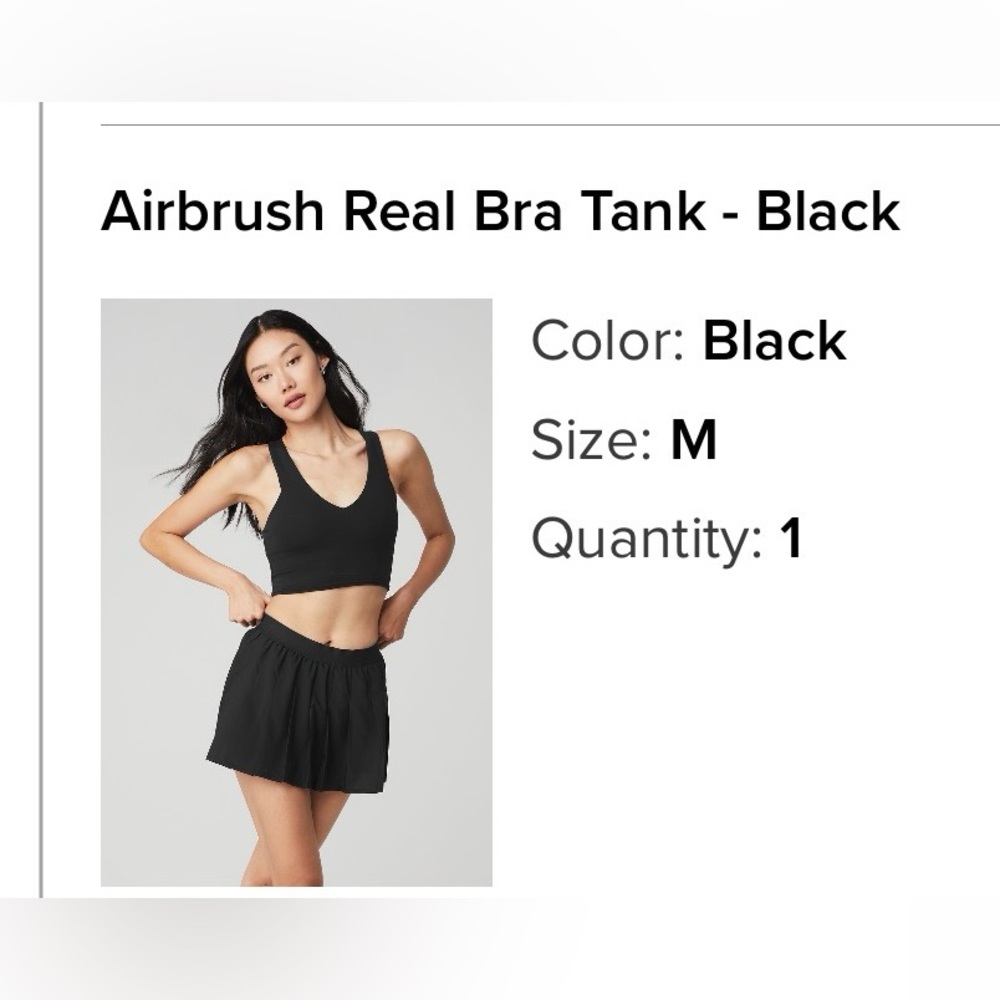 ALO Yoga Airbrush Bra Tank